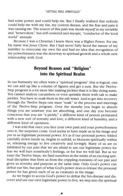 A Hunger for Healing: The Twelve Steps as a Classic Model for Christian Spiritual Growth (Book) - Image 5